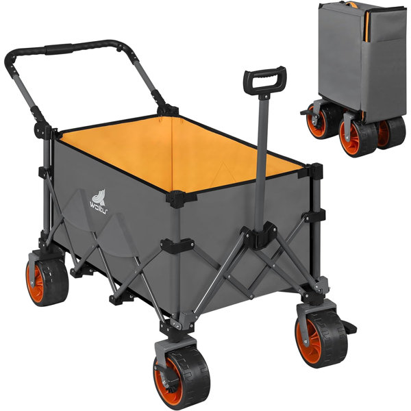 WOLTU Bollerwagen Faltbar, Transportwagen Klappbar, Handwagen